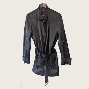 PHILIPPE DUBUC - Satin cotton trench coat - Sz 38